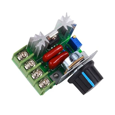 Abbildung von Yosoo PWM Motor Controller AC Kontrolle Geschwindigkeit 2000W Spannung Einstellbare Regler 50 220V 25A LED Dimmer