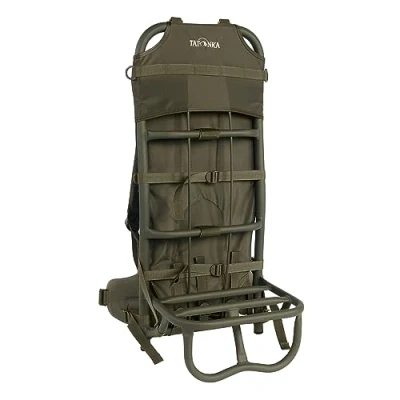 Abbildung von Tatonka Lastenkraxe Kraxe mit verstellbarem Tragesystem zum rückenschonenden Transportieren schwerer Lasten bis 50 kg (Holz, Kanister, Proviant, Fässer etc.), 78 cm, Schwarz