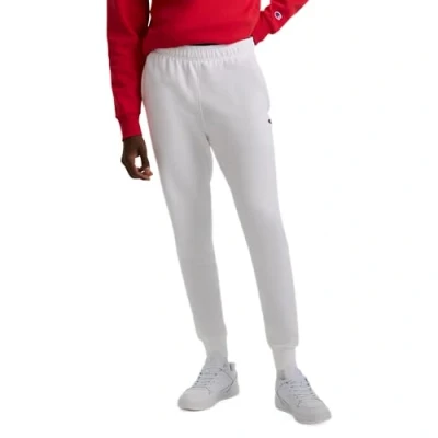 Abbildung von Champion Herren, Powerblend, Fleece Joggers, Comfortable Sweatpants for Men (Reg. Or Big &amp; Tall) Trainingshose, Weißes C Patch Logo, Mittel