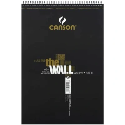 Abbildung von Canson The Wall Spiralalbum 30 Blatt extra glatt 220 g 42 x 29,7 cm