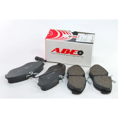 Abbildung von ABE C1F041ABE Bremsbelagsatz Vorderachse inkl. Verschleißwarnkontakt FIAT: Ducato II Platform/Chassis, Van, Minibus