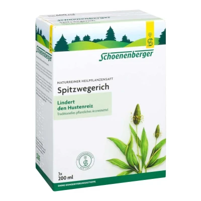 Abbildung von Spitzwegerichsaft Schoenenberger