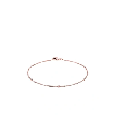 Abbildung von Elli Crystal Statement Armband, Damen, Größe: 18, Roségold