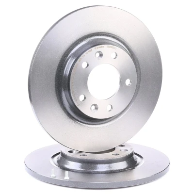 Abbildung von BREMBO COATED DISC LINE 08.8682.11 Bremsscheibe 290 12 5 voll beschichtet mit Schrauben PEUGEOT: 407 Saloon, SW, 508 I CITROËN: C5 III Estate