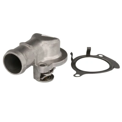Abbildung von CALORSTAT by Vernet TH6966.87J Kühlwasserthermostat 87 mit Dichtung Metallgehäuse VOLKSWAGEN: Touareg I, Transporter 5 Bus, Multivan (7HM