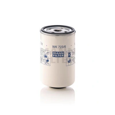 Abbildung von MANN FILTER WK 723/6 Kraftstofffilter Anschraubfilter