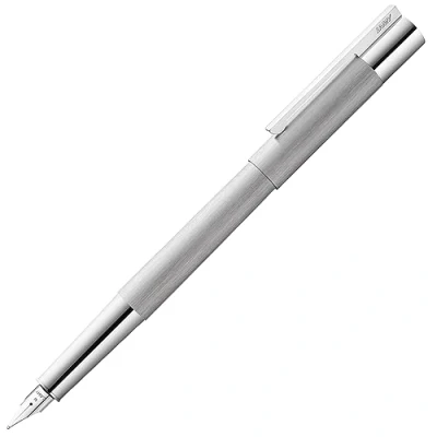 Abbildung von Lamy Scala Brushed Steel FP B Kostenlose Gravur