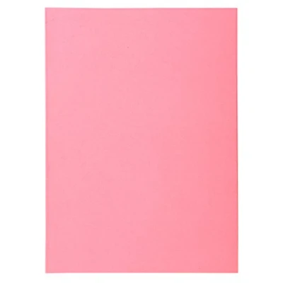 Abbildung von Exacompta 850003E Aktendeckel Packung (22 x 31cm, ideal zum Schutz Ihre Dokumente in Format DIN A4, 21 29,7 cm) 250er Pack rosa
