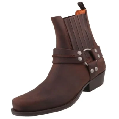 Abbildung von Dockers by Gerli Herren 170102 007020 Cowboy Stiefel, Braun (Cafe 020), 44 EU