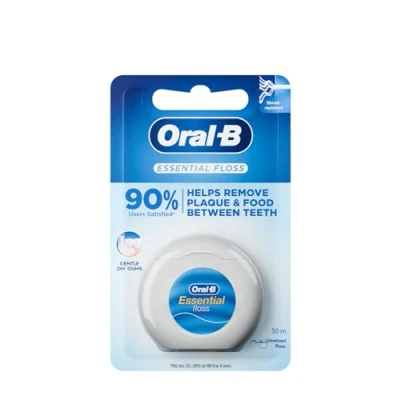 Abbildung von Oral B Essential Zahnseide Regular 50 m 96171 (Pack von 6)