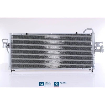 Abbildung von NISSENS 94494 Klimakondensator ohne Trockner Aluminium 690 R 134a