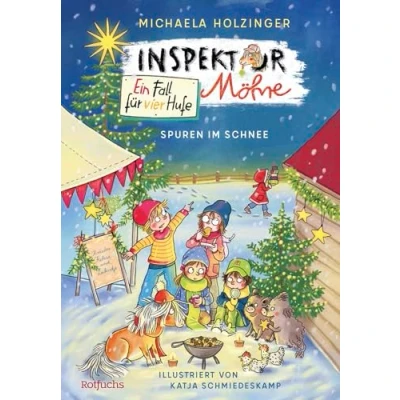 Abbildung von Inspektor Möhre Ein Fall für vier Hufe: Spuren im Schnee: Winterlicher Kinderkrimi zum Vorlesen Kinder ab 5 Jahren (Pony Möhre, Band 4)