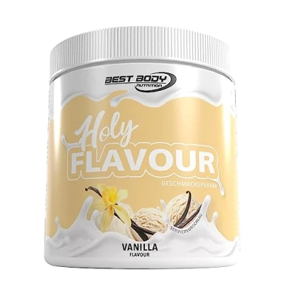 Abbildung von Best Body Nutrition Holy Flavour Geschmackspulver Vanilla 90 g Dose Aromapulver zur Verfeinerung von Speisen und Getränken mit Vanillegeschmack