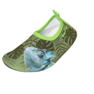 Abbildung von Playshoes Barfuß Aqua Schuhe, Oliv Chamäleon, 22/23 EU