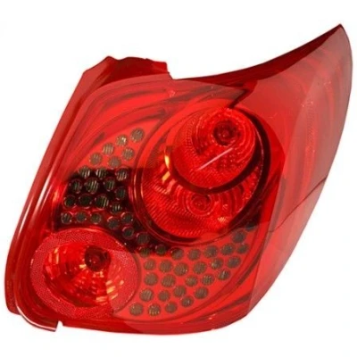 Abbildung von HELLA 2VP 354 677 021 Rückleuchte rechts P21W, PY21W, W5W 12 mit Glühlampen PEUGEOT: 207 SW