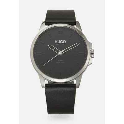 Abbildung von HUGO First Uhr, Herren, Größe: One Size, Black