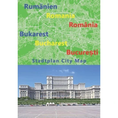 Abbildung von Stadtplan Bukarest 1:10.000 Rumänien: City Map Bucharest Romania, (București, România) (City Plan)