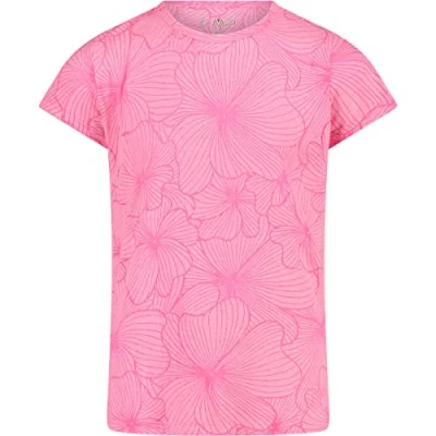 Abbildung von CMP Ausbrennbares Jersey T Shirt für Kinder, Neon Pink, 110