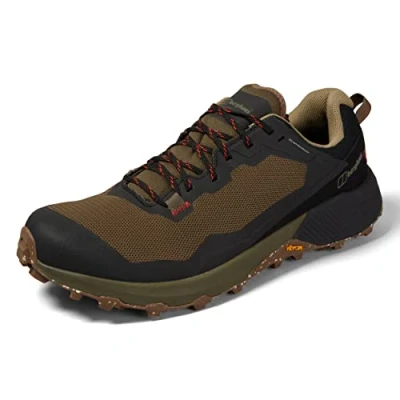 Abbildung von Berghaus Chaussures Revolute Active pour Homme, Noir/Vert foncé, 44 45