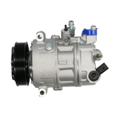 Abbildung von THERMOTEC KTT090413 Kompressor PXE16 12 PAG 46 YF R 134a VOLKSWAGEN: Sharan II, Transporter 6, Multivan SEAT: Alhambra II