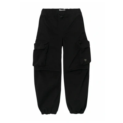 Abbildung von Name it Nkmben Parachute Cargohose für Kinder, Größe: 158, Black