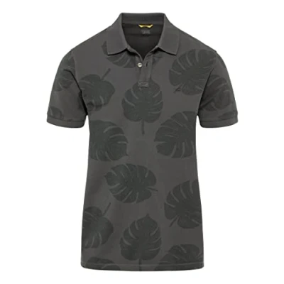 Abbildung von camel active AUS Reiner Poloshirt, Herren, Größe: XXL, Shadow grey