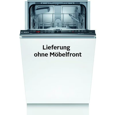Abbildung von Bosch SPV2IKX10E Serie 2 Smarter Geschirrspüler vollintegriert, 45 cm breit, Besteckkorb, Extra Trocknen auf Knopfdruck, InfoLight roter Lichtpunkt am Boden, AquaStop Schutz gegen Wasserschäden, Weiß