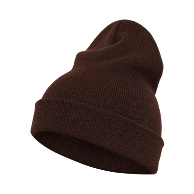 Abbildung von Flexfit Mütze Heavyweight Long Beanie, brown, one size, 1501KC 00075 0050