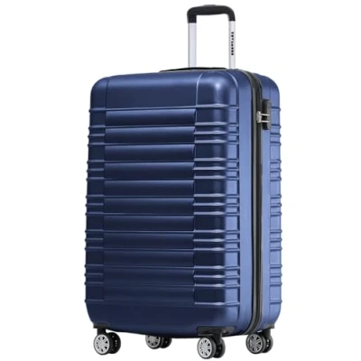 Abbildung von TRVLMORE Koffer &amp; Trolleys Handgepäck Reisekoffer Mit Rollen Trolley 55x40x20, Hartschalenkoffer Klein, 55x40x20 Leicht, Handgepäck, Luggage, Blau