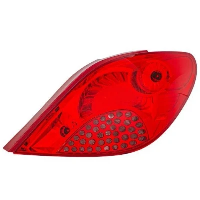 Abbildung von HELLA 2VP 354 038 021 Rückleuchte rechts P21W, PY21W, W5W 12 ohne Glühlampen mit Lampenträger PEUGEOT: 207 Hatchback