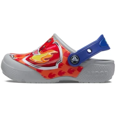 Abbildung von Crocs Unisex Kinder Fun Lab Paw Patrol Patch Clog, Hellgrau, 20.5 EU