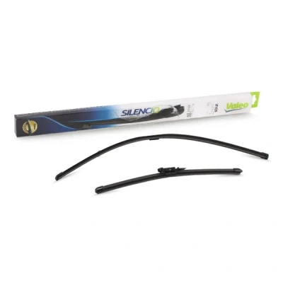 Abbildung von Scheibenwischer Valeo Silencio X.trm, Flat Blade Set 574375 vorne Rahmenlos Top Lock OPEL: Corsa D Hatchback, E Hatchback