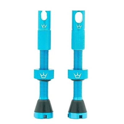 Abbildung von Peaty&#039;s Unisex Chris King MK2 Bike Tyre Valves, Türkis, 42 mm