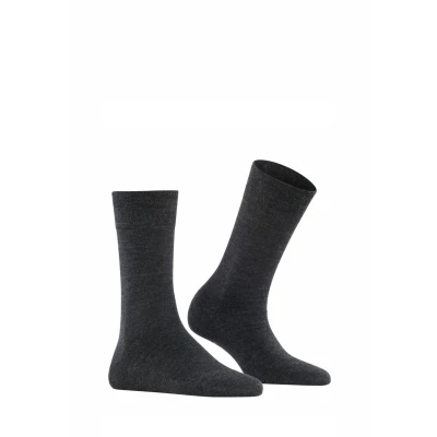 Abbildung von Falke Sensitive Berlin Socken, Damen, Größe: 39 42, Anthra mel