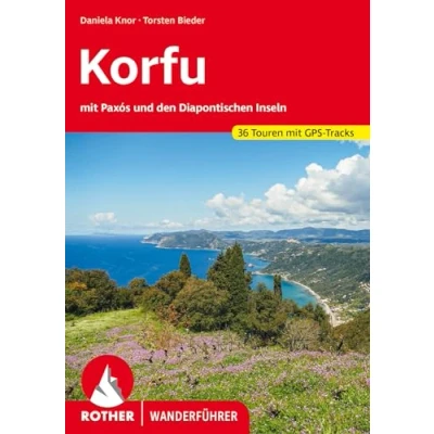 Abbildung von Korfu: mit Paxós und den Diapontischen Inseln. 36 Touren GPS Tracks (Rother Wanderführer)