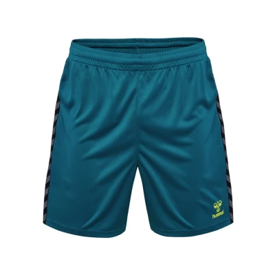 Abbildung von Hummel Authentic PL kurze Sporthose, Herren, Größe: XXL, Blue coral