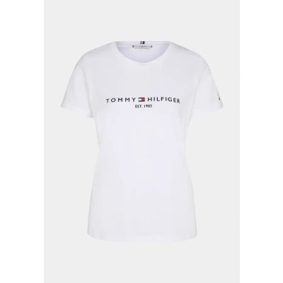 Abbildung von Tommy Hilfiger Heritage Tshirt print weiss, Damen, Größe: XL, Weiss