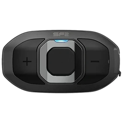 Abbildung von Sena SF2 Bluetooth Kommunikationssystem für Motorräder mit Zwei Lautsprecher Sets, Schwarz