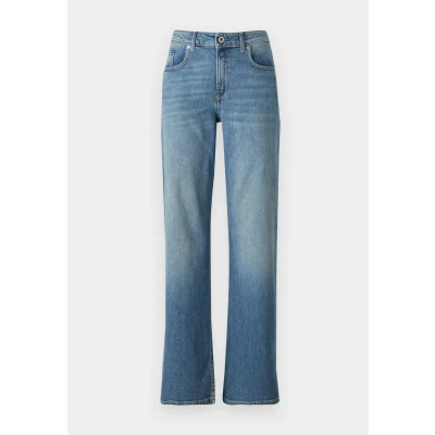 Abbildung von Karl Lagerfeld Jeans MR Relaxed Fit, Damen, Größe: 28x32, Washed mid blue