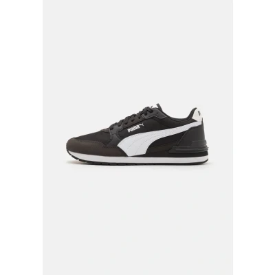 Abbildung von Puma ST Runner V4 Unisex Sneaker low, Größe: 44, Black/white Lederimitat/textil