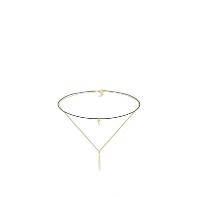 Abbildung von Elli Choker Halskette, Damen, Größe: 36, Gold coloured