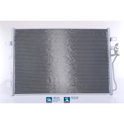 Abbildung von NISSENS 940342 Klimakondensator ohne Trockner Aluminium 687 R 134a