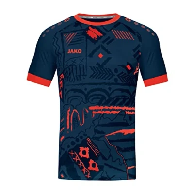 Abbildung von JAKO Herren Jersey Trikot Tropicana, Navy/Flame, XL EU