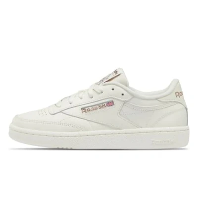 Abbildung von Reebok Classic CLUB C 85 Sneaker low, Damen, Größe: 35, Chalk/chalk/rose gold Leder