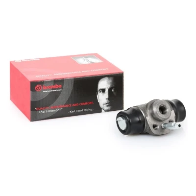 Abbildung von BREMBO A 12 179 Bremszylinder 19,05 SKODA: Octavia I Hatchback, Fabia Roomster, VOLKSWAGEN: Polo V GOLF 3 Variant kfzteile,