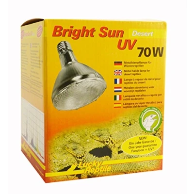 Abbildung von Lucky Reptile Bright Sun UV Desert 70 W Metalldampflampe für E27 Fassungen