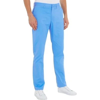 Abbildung von Tommy Hilfiger Herren Hose Denton Chino 1985 Pima Cotton Chino, Blau (Blue Spell), 30W/34L
