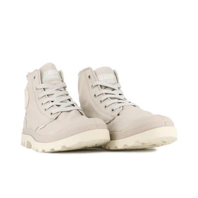 Abbildung von Palladium Pampa DUO Chrome Schnürstiefelette, Größe: 41, Natural grey Schuhe