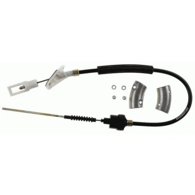 Abbildung von SACHS 3074 600 262 Kupplungsseil FIAT: Panda II Hatchback, 500 Hatchback