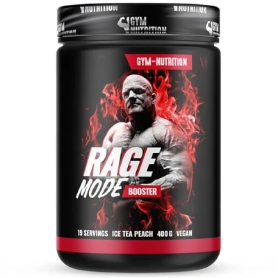 Abbildung von RAGE MODE Pre Booster Workout 2024 USA Matrix mit Citrullin, Taurin &amp; Koffein Trainingsbooster fitness